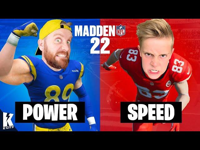 Strongest Team vs Fastest Challenge in Madden