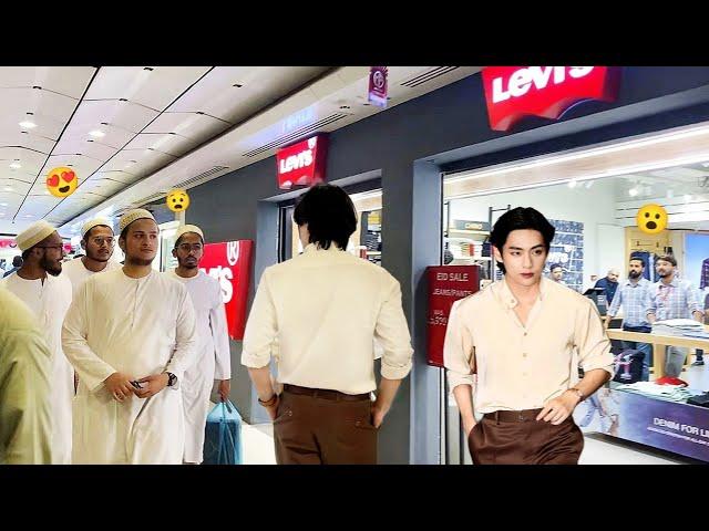 Kpop idol kim taehyung in Pakistan Part:2 Caught amazing reactions 