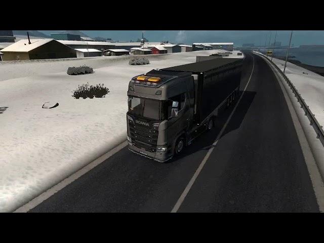 ETS2 На ходу упало давление