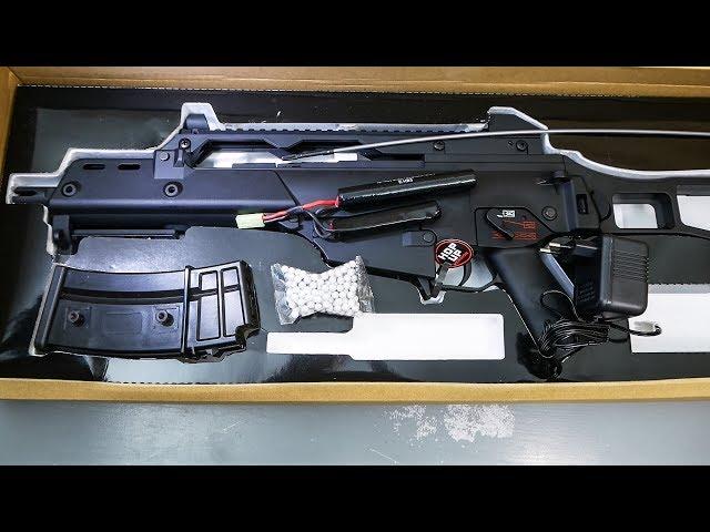 Страйкбольный автомат Cyma G36C CM.003 видео обзор