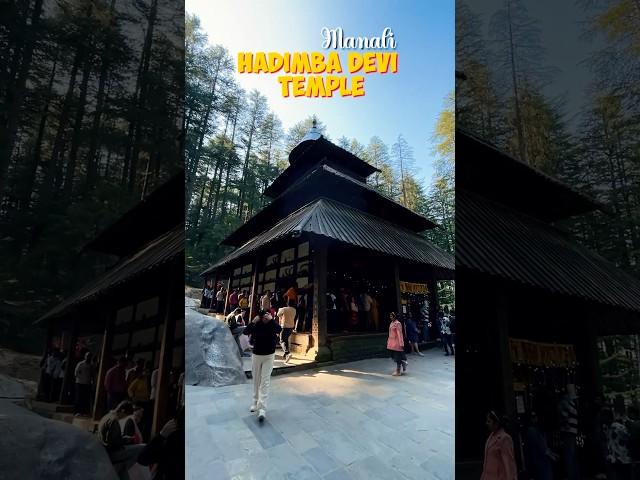 Hidimba Devi Temple manali #hidimbadevitemple #manali #shorts #minivlog #manalitouristplaces