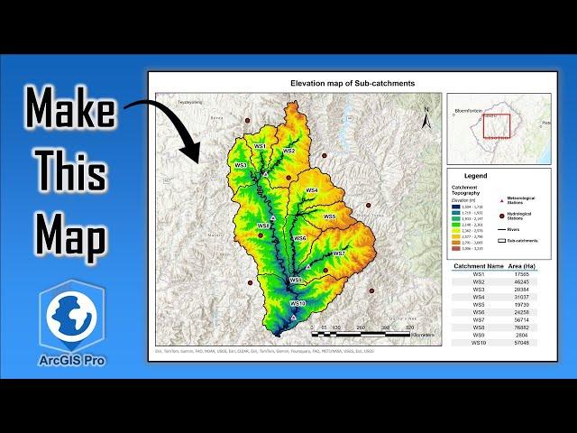 Making a Map using ArcGIS Pro