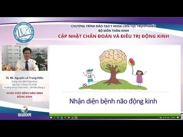 Nhận diện bệnh não sinh động kinh - TS Nguyễn Lê Trung Hiếu