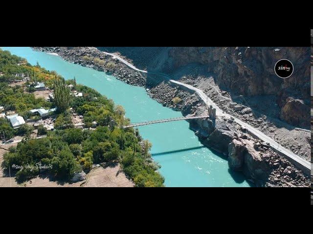 AERIAL VIEW OF SASPOLO VILLAGE KHARMANG PARI II 2020 II SING ONG STUDIOS