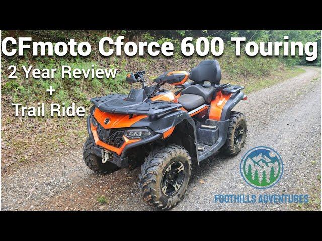 2021 CFMOTO Cforce 600 Touring 2 year longterm review and Trail Ride