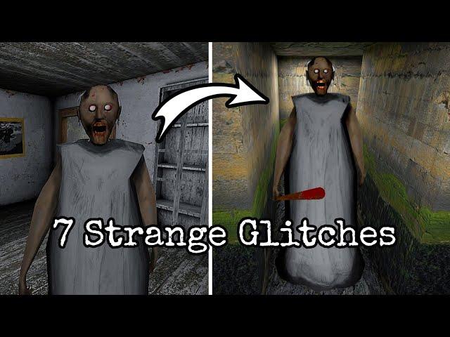 7 Strange Glitches in Granny v1.8.2