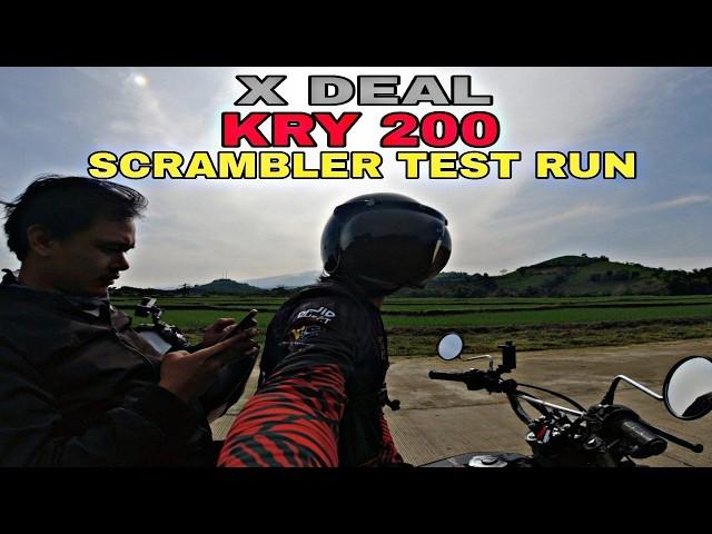 KRY 200 Deal Cancelled x Macho TC Scrambler Build Test Ride