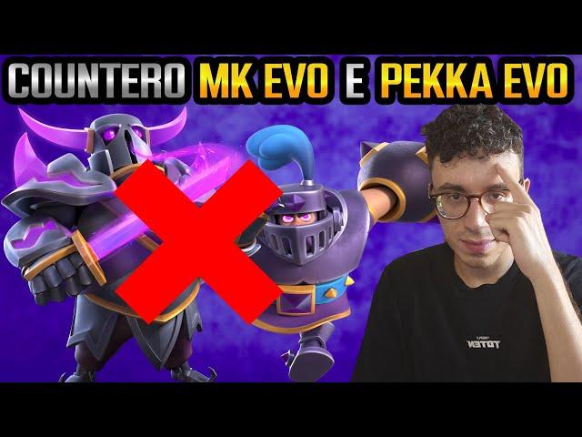 MAZZO PER COUNTERARE MK EVO E PEKKA EVO! FORTISSIMO! - CLASH ROYALE ITA