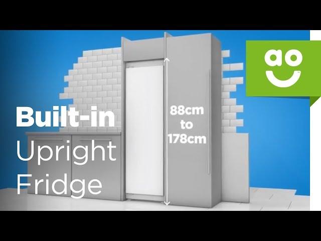 Integrated Upright Fridges Measurement Guide | ao.com