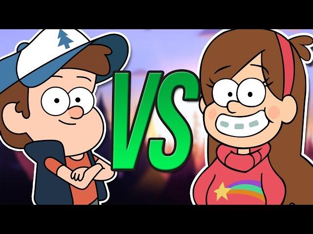 СУПЕР РЭП БИТВА:Диппер VS Мейбл (DIPPER Против MABEL)