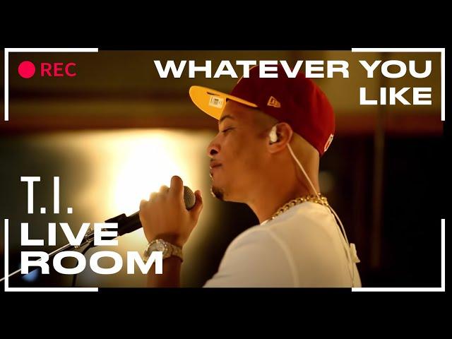 T.I. - "Whatever You Like" captured from The Live Room