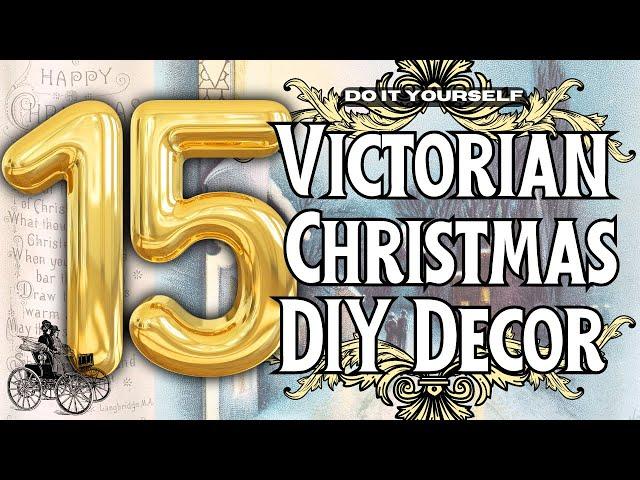 MUST Watch VICTORIAN Inspiration For CHRISTMAS Joy