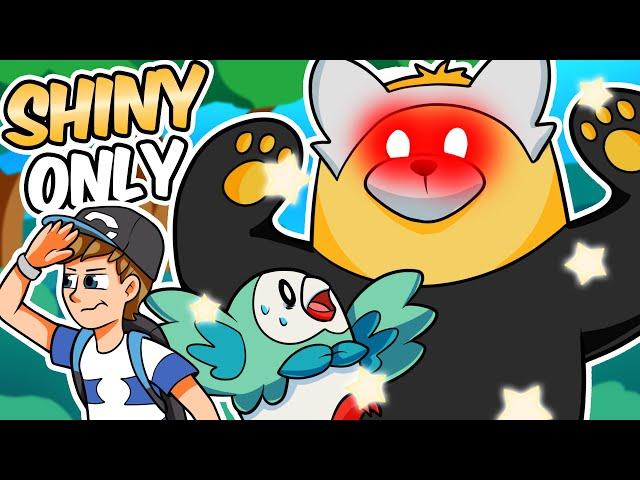 Pokemon Ultra Moon but I can only use SHINIES!