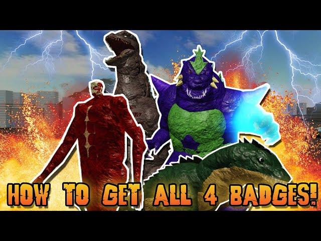 4 NEW BADGES UPDATE! + HOW TO GET THEM ALL! | Roblox Kaiju World