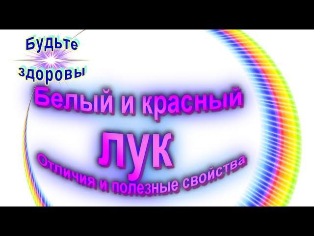 Белый и красный лук Отличия и полезные свойства