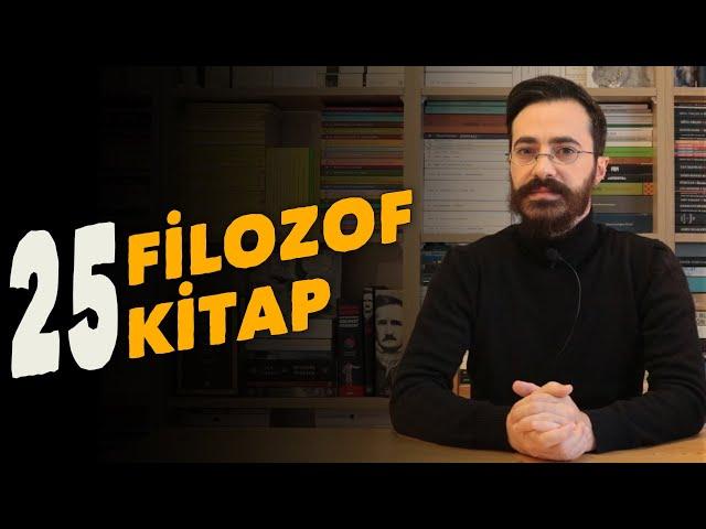 25 Filozof 25 Kitap