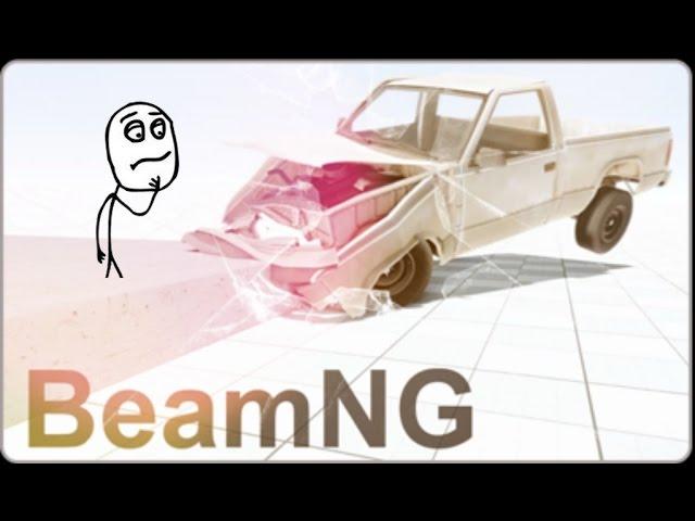 Как заезжают в гараж блатные "BeamNG"