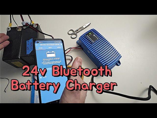 Unboxing and Testing the Victron Blue Smart IP67 Battery Charger 24v #review #unboxing #victron