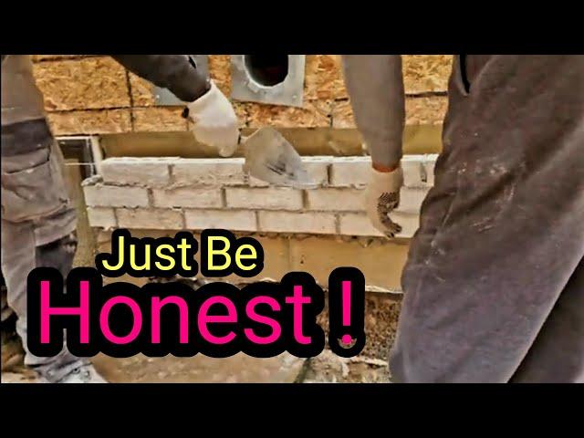 Bricklayer  Walked  Off The Job !