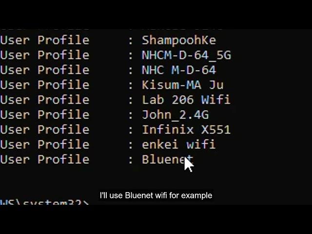 How to hack WiFi password using Command Prompt (cmd)