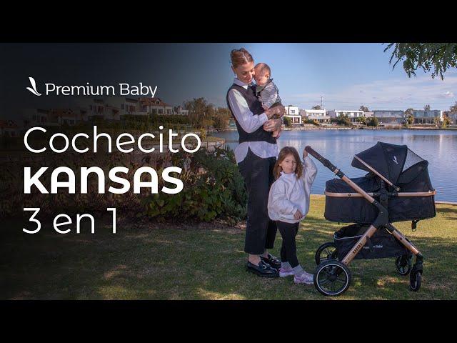 Cochecito 3 en 1 Premium Baby Kansas