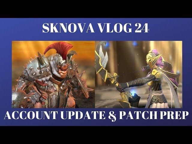 SKNOVA Vlog 24 - Week Recap and Patch Prep