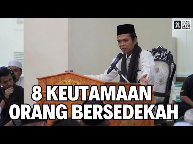 8 Keutamaan Orang Bersedekah, Masjid Sufri Bolkiah, Brunei Darussalam | Ustadz Abdul Somad