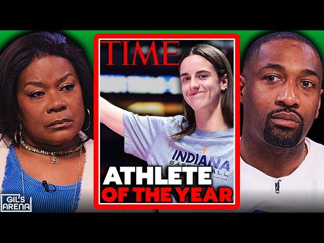 Caitlin Clark As Athlete Of The Year STUNS Gil's Arena