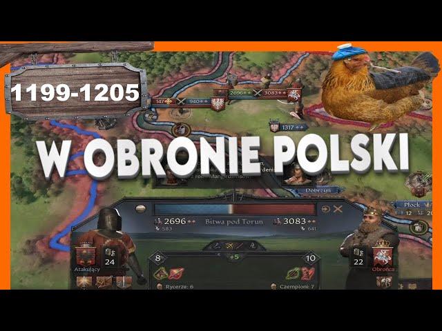 [6] II Kucjata Północna i CIVIL WAR Piastów! | Walka o Tron Polski | Crusader Kings III