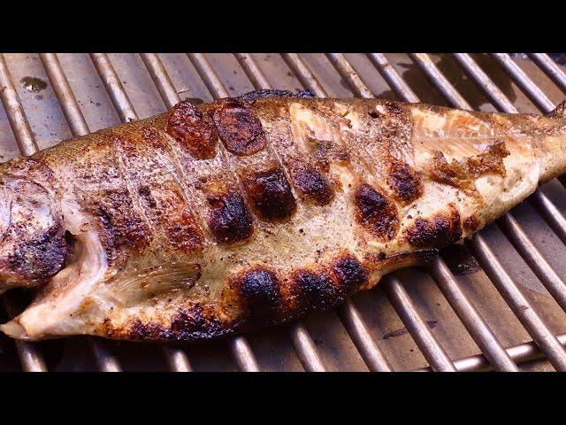 Форель на Мангале в Лимонно-Чесночном Маринаде | Grilled Trout with Garlic Lemon Sauce