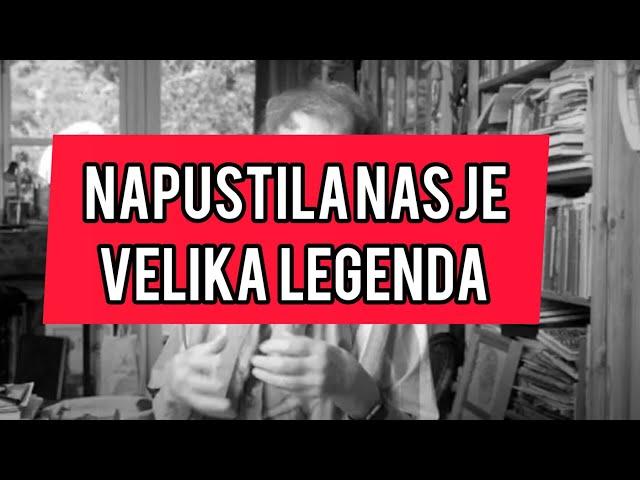 Napustila nas je velika legenda! Tuga do neba zbog njene smrt! Kolege van sebe