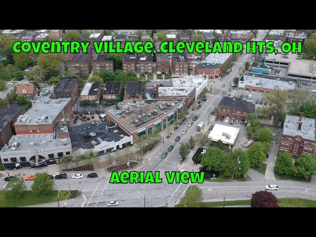 Coventry Village In Cleveland Heights - A Look From Above