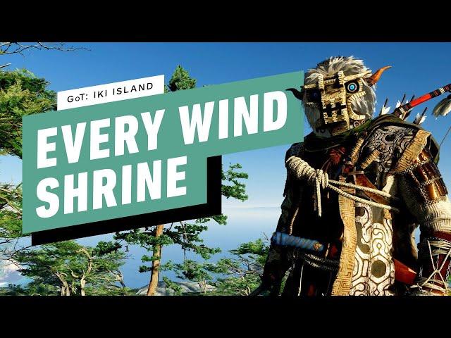 Ghost of Tsushima: Iki island - How to Unlock Every Forgotten Shrine (Wind Shrines)