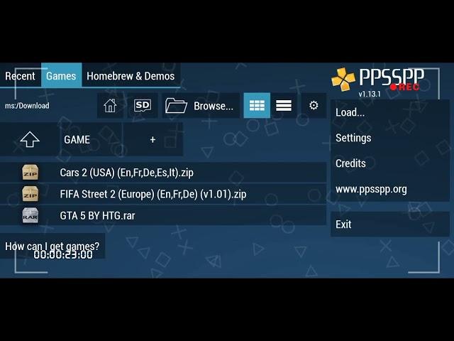 How to install PSP games Without ZArchiver only PPSSPP GOLD