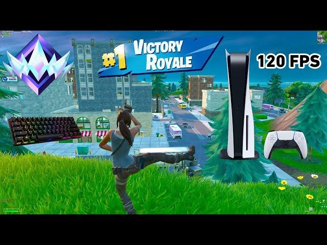 Fortnite Ranked Reload on PS5 | Keyboard & Mouse Gameplay | 120 FPS