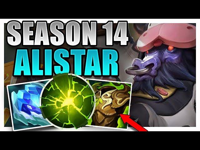 SEASON 14 ALISTAR SUPPORT GAMEPLAY GUIDE