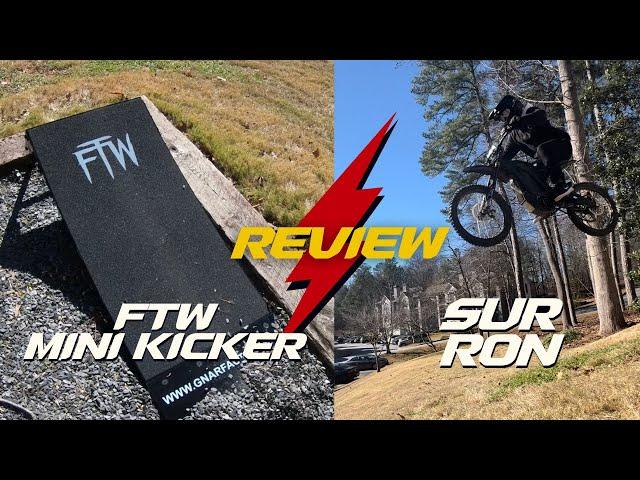 FTW // Colby Raha Mini Kicker Ramp Review! // Sur Rons & Dirtbikes!