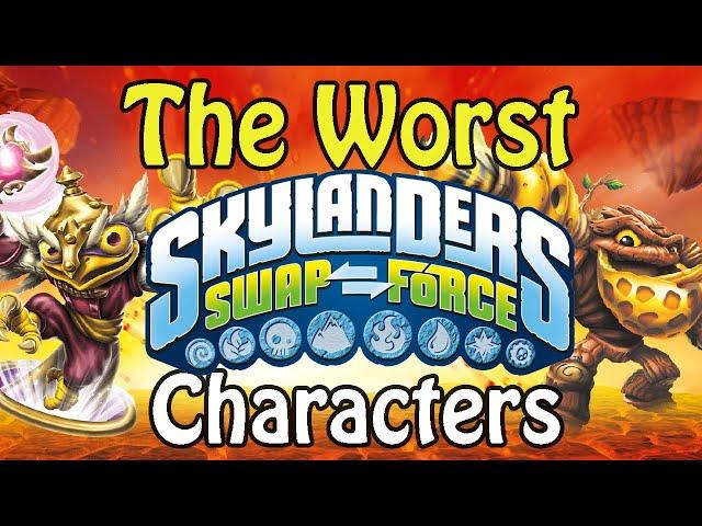 The Worst Skylander of Each Element - Skylanders Swap Force