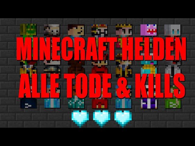 ALLE TODE und KILLS in MINECRAFT HELDEN!