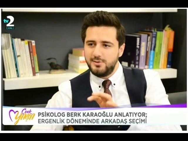 Psikolog M. Berk KARAOĞLU - TV2 - Ergenlik Dönemi Sorunları