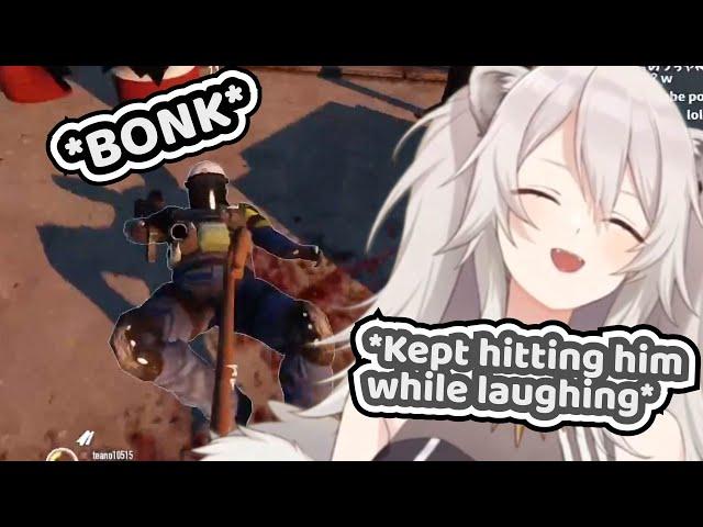 Botan Mistakenly Shot and Hit Her Friend【Hololive | Shishiro Botan】