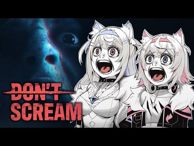 【DON'T SCREAM】for fuwamoco? impossible 【FUWAMOCO】