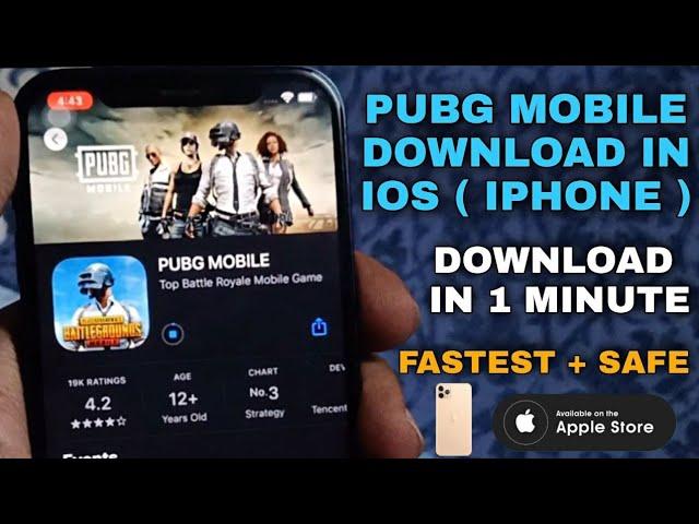 HOW TO DOWNLOAD PUBG MOBILE GLOBAL VERSION IN IPHONE | HOW TO DOWNLOAD PUBG IN IPHONE