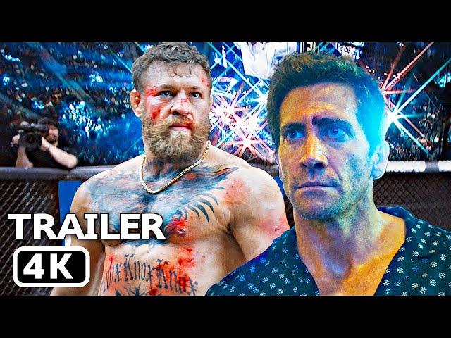 ROAD HOUSE - Trailer (4K ULTRA HD) NEW 2024 Jake Gyllenhaal, Conor McGregor