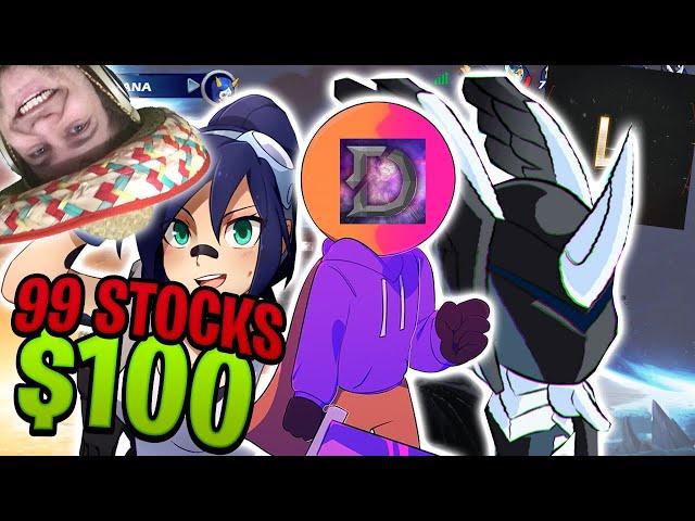 99 Stock Brawlhalla Match For $100 ft. Micro, Stephanafro, Dopameme + More