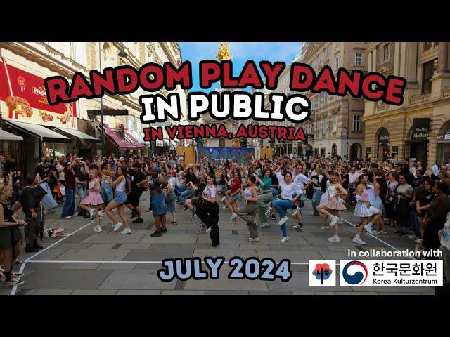 [K-POP IN PUBLIC] - RANDOM PLAY DANCE IN VIENNA, AUSTRIA [랜덤플레이댄스] [RPD] [JULY 24] [PESTSÄULE]