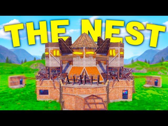 The Nest - The Ultimate Meta Duo/Trio Rust Base Design - Insane Shooting Floor & Bunker - 2024