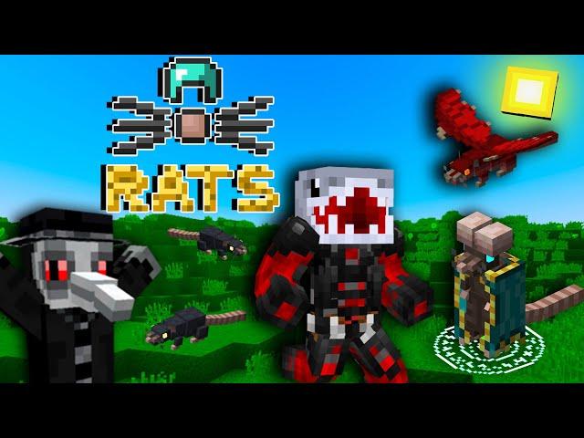 Minecraft 1.16.4 RAT MOD | CONTROL, TAME & UPGRADE YOUR OWN PET RATS | RAT MOD SHOWCASE