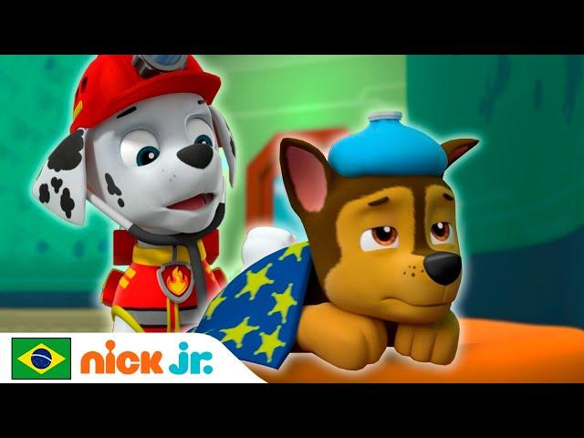 Patrulha Canina | Chase fica doente | Nick Jr. em Português