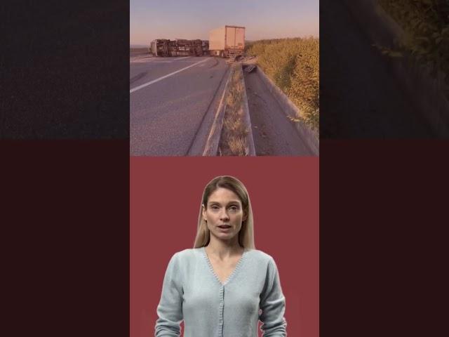 LKW kippt um und legt die Autobahn A1 bei Payerne lahm